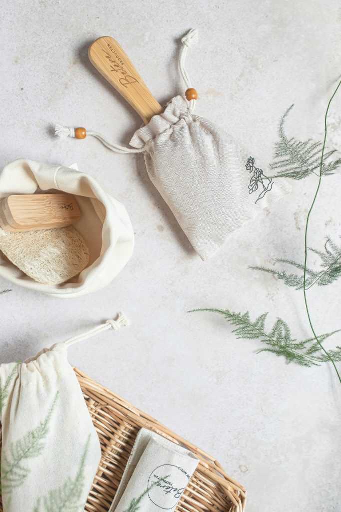 spa items for a gift basket