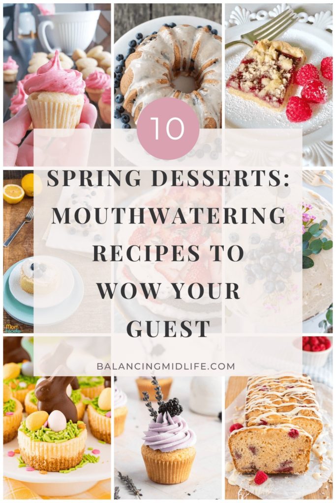 spring desserts