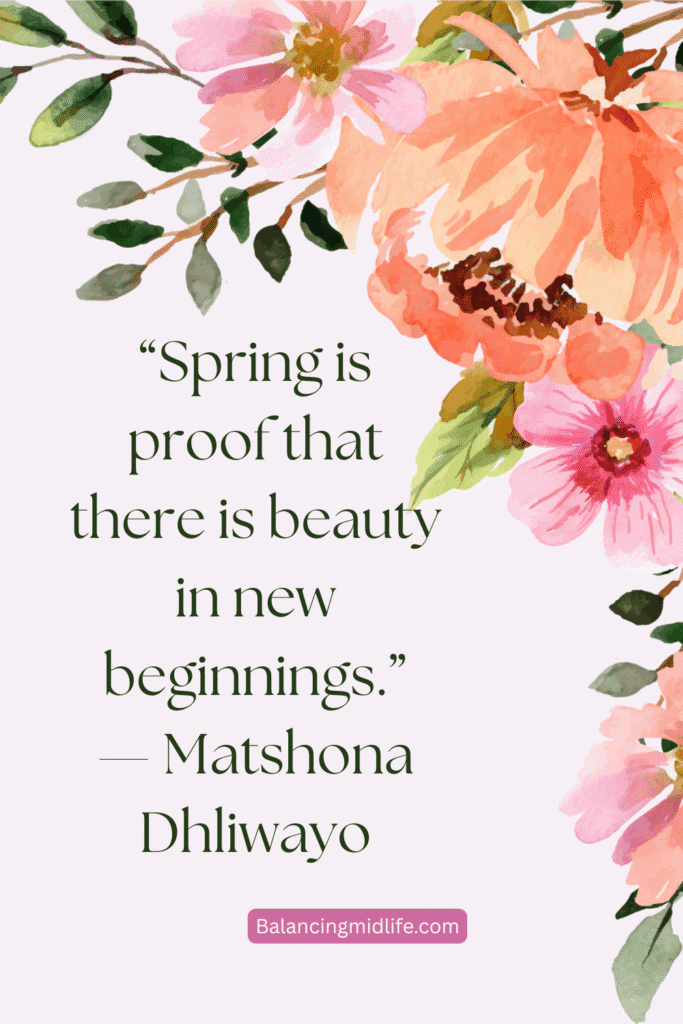 spring quotes for mindset growth