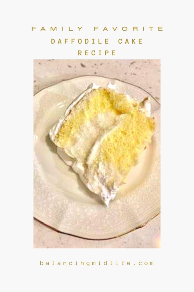 daffodil cake recipe
