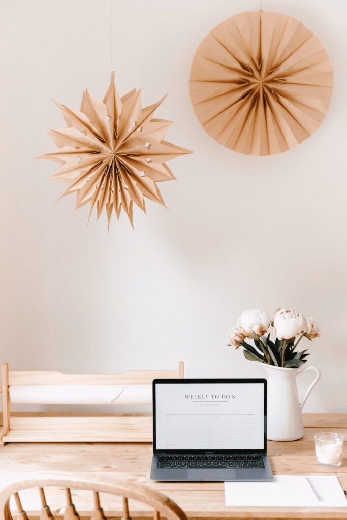 clean and organized workspace supporting focus and productivity