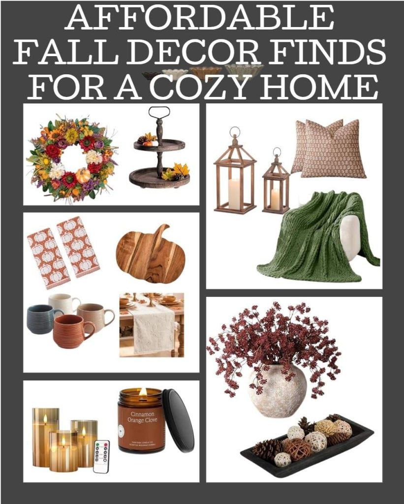 favorite finds for decorating on a budget for fall