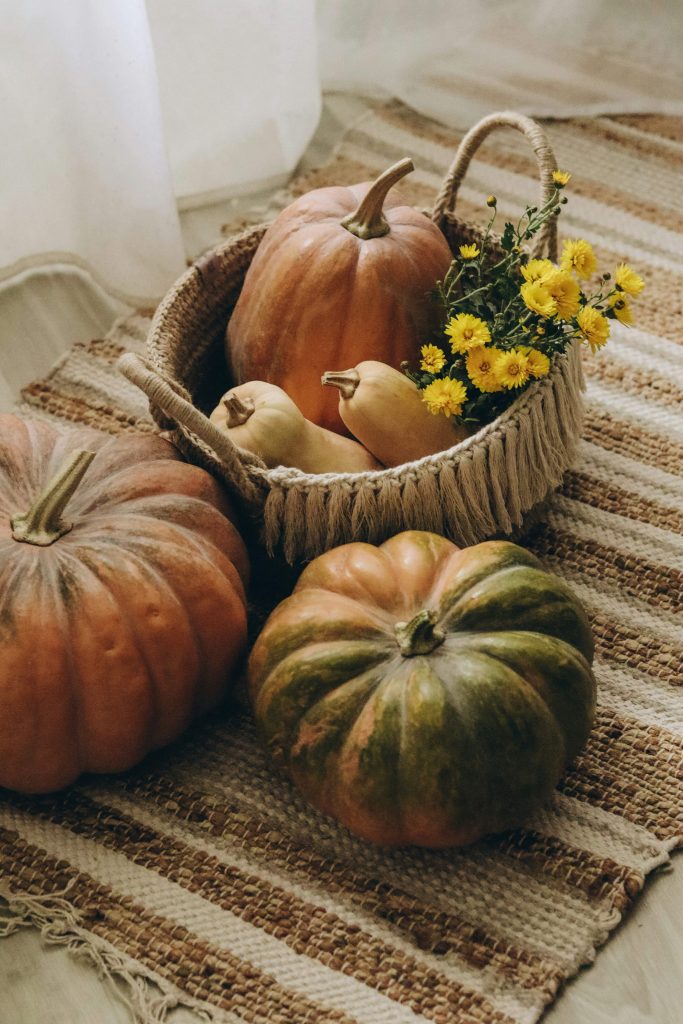 Decorating for fall using thrifted and budget-friendly decor