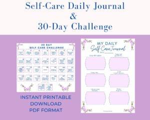 self-care 30-day challenge/self-love