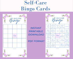self-care bingo/self-love