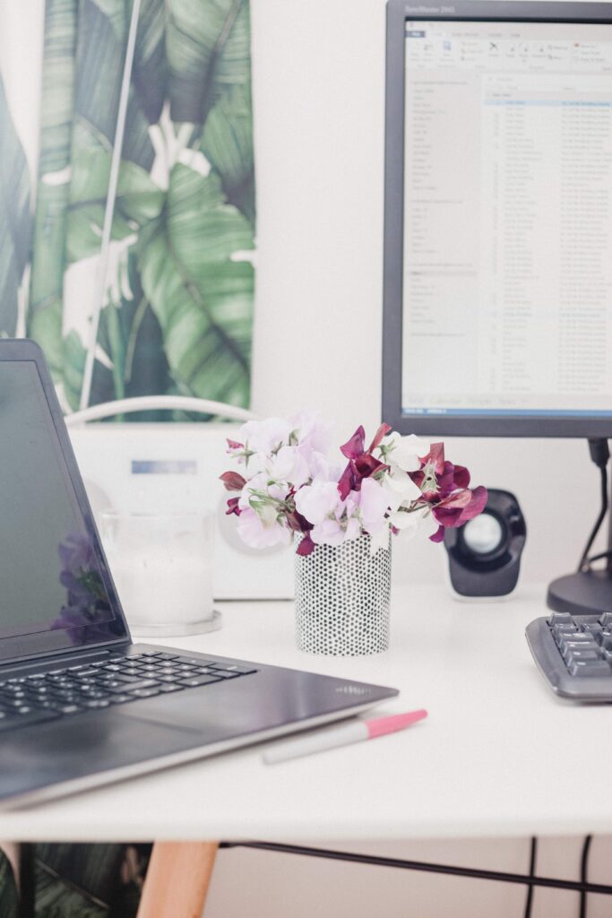 organized desk