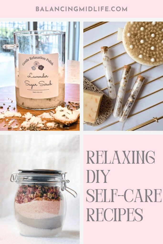 relaxing DIY self-care recipes