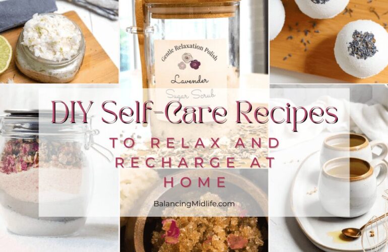 self-care recipes to relax at home