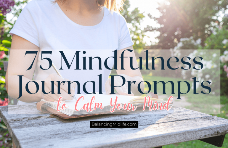 mindfulness journal prompts