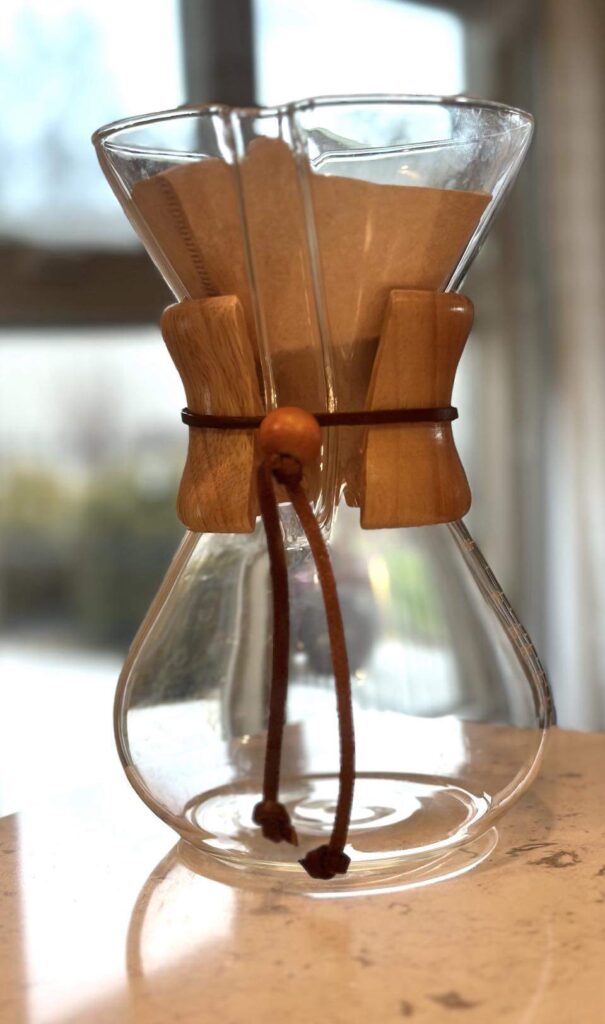 pour-over coffee carafe