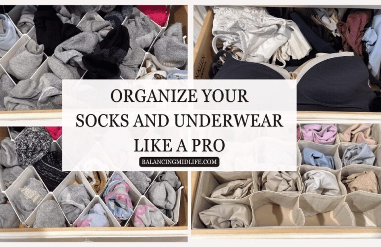 How to Organize Socks and Underwear Like A Pro