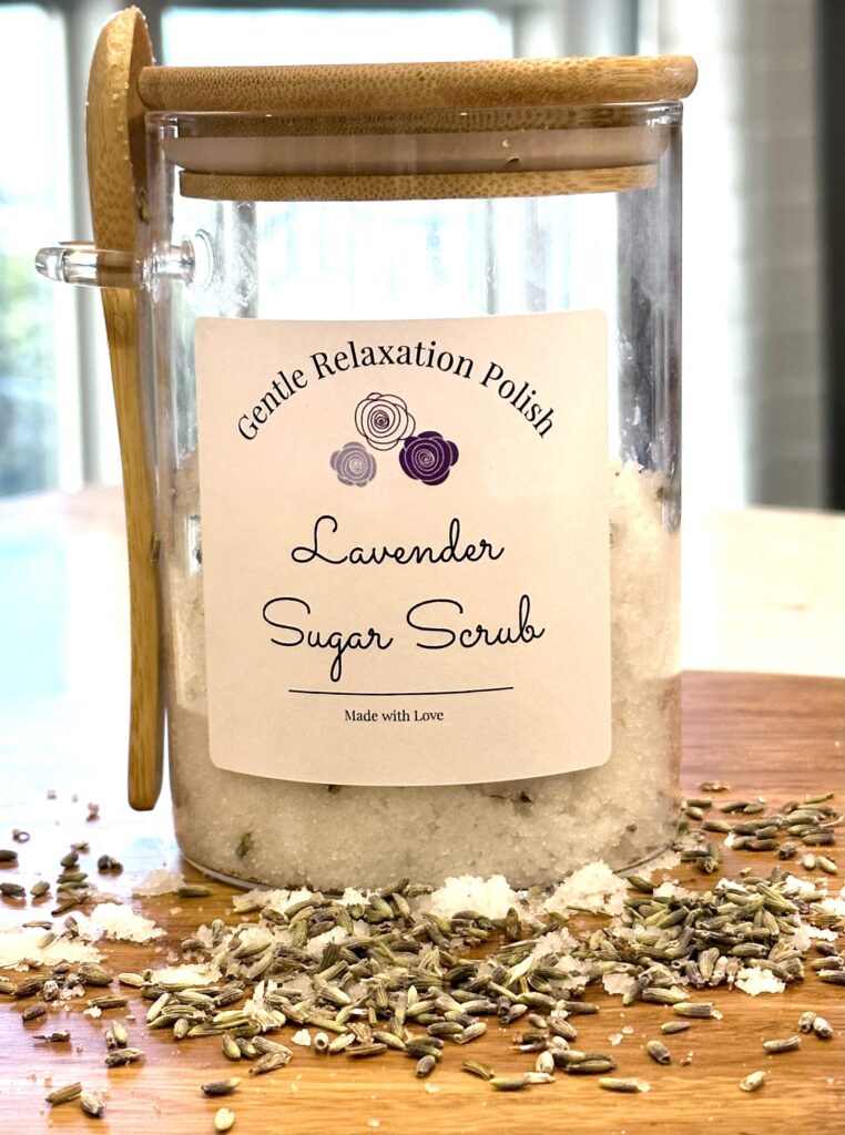 Lavender sugar scrub recipe