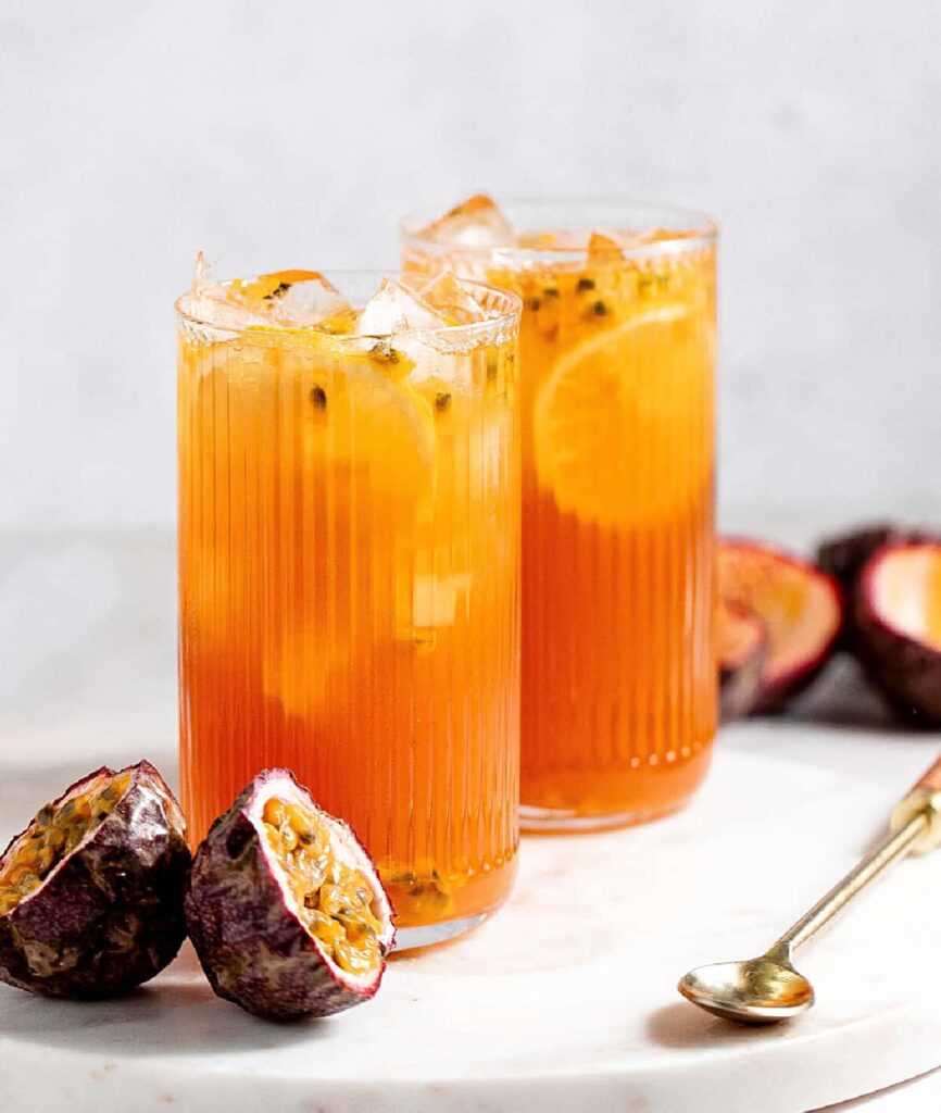passionfruit iced tea