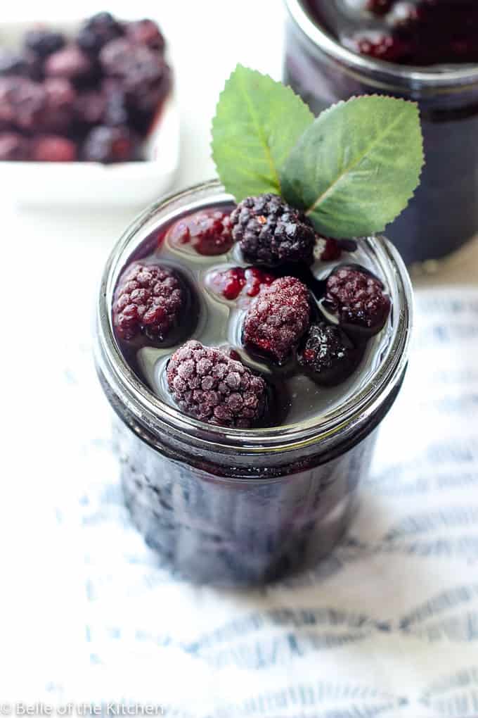 blackberry sweet tea