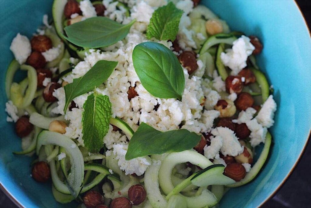 zucchi feta easy summer salads