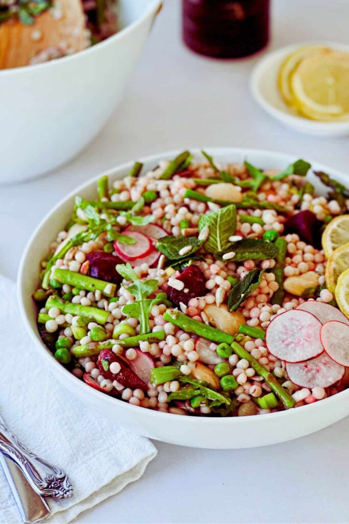 vegan couscous salad