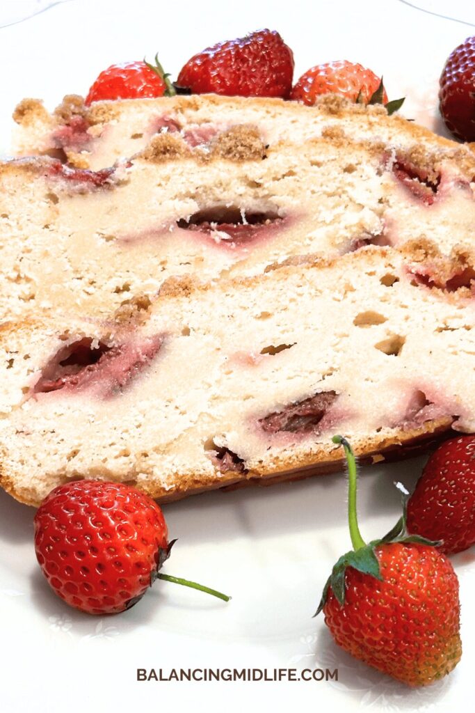 fresh strawberry bread