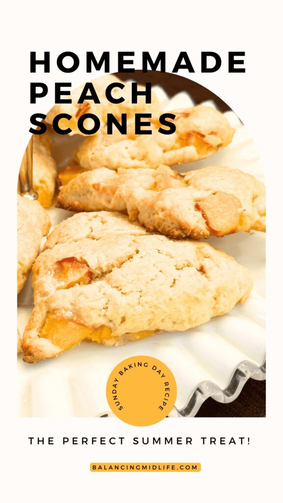 fresh peach scones recipe