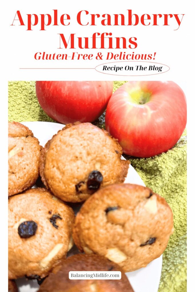 apple cranberry muffins