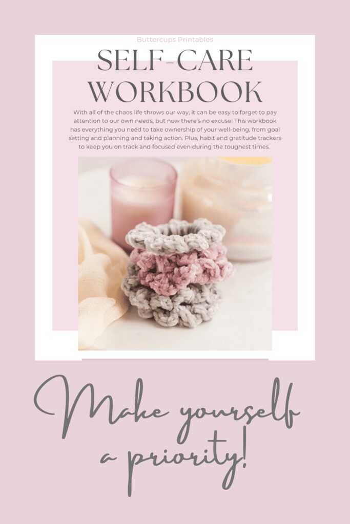 self-care workbook printable