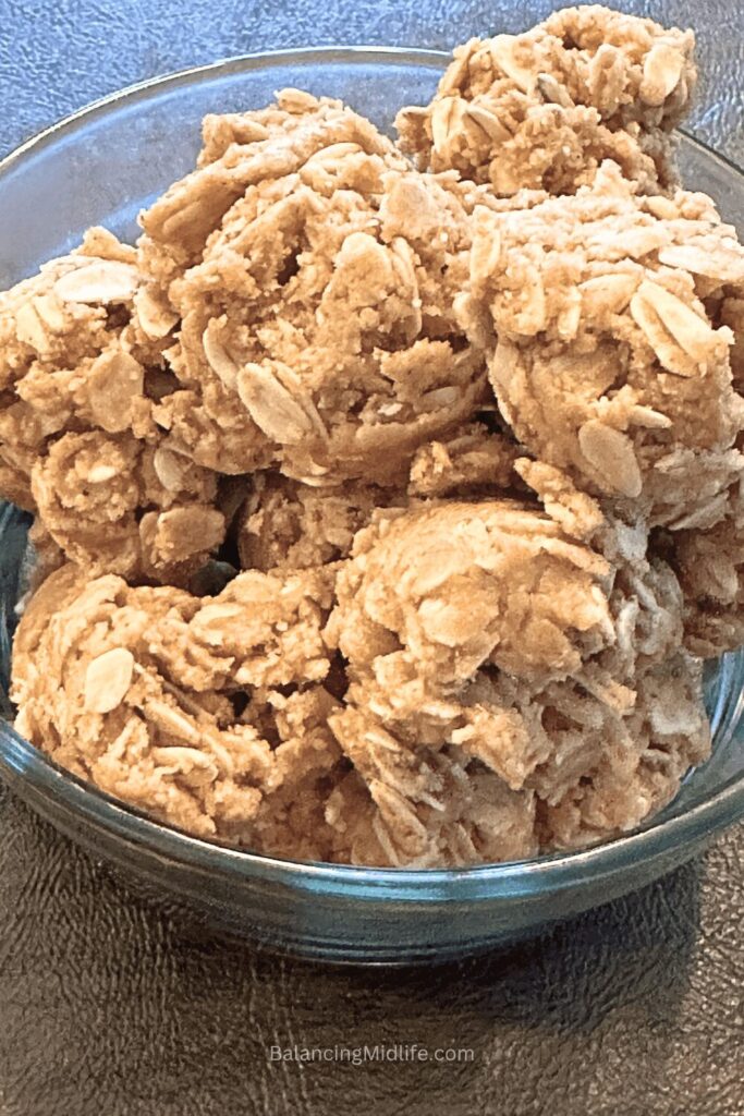 energy balls in a bowl