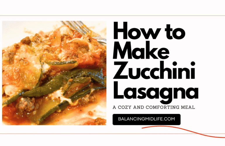 how to make zucchini lasagna