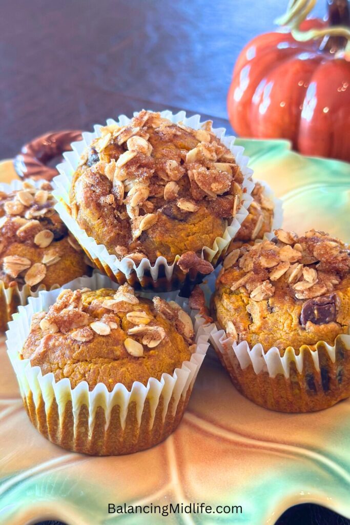 muffins on a plate