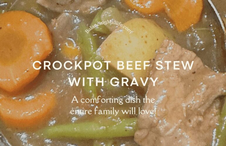 crockpot beef stew with gravy