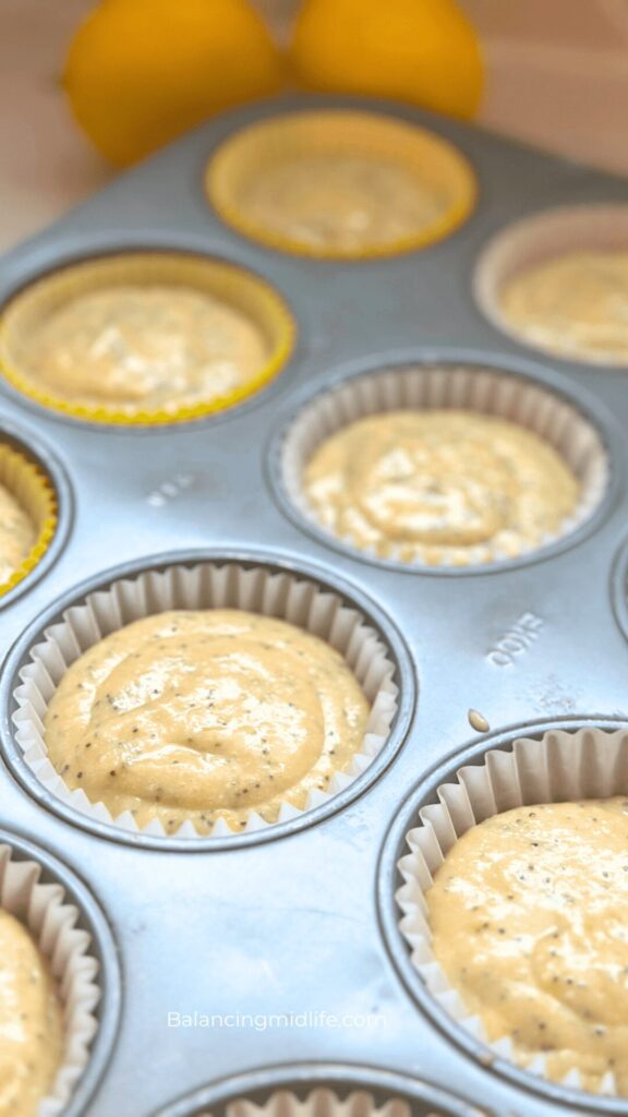 lemon poppy seed muffins healthy