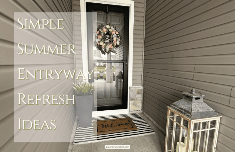 easy summer front door decor ideas
